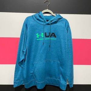 Blue Under Armour XXL Loose Fit Hoodie